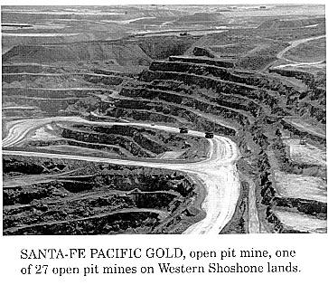 photo of open-pit goldmine