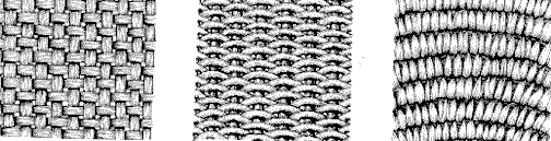 Three Basic Weaves